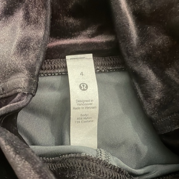 Lululemon Wunder Lounge High-Rise Tight Velvet Leggings size 4 - Picture 6 of 8